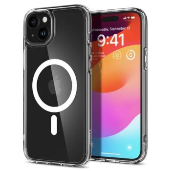 Spigen Ultra Hybrid MagFit Apple iPhone 15 tok, MagSafe, fehér kép
