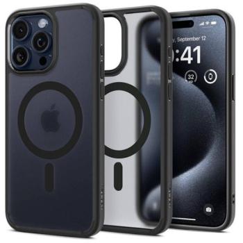 Spigen Ultra Hybrid MagFit Apple iPhone 16 Pro tok, MagSafe, Frost, fekete kép