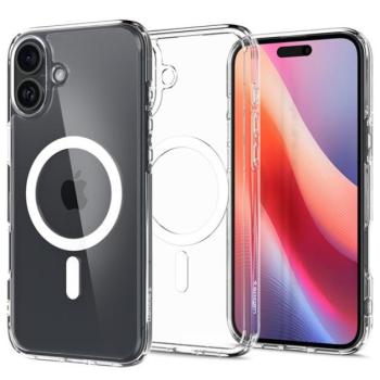 Spigen Ultra Hybrid MagFit Apple iPhone 16 tok, MagSafe, fehér ACS08205 kép