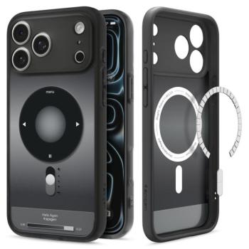 Spigen Ultra Hybrid MagFit Apple iPhone 17 Pro Max tok, MagSafe, Classic Black, fekete kép