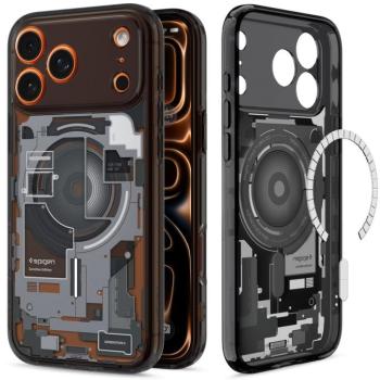 Spigen Ultra Hybrid MagFit Apple iPhone 17 Pro Max tok, MagSafe, Zero One, fekete kép