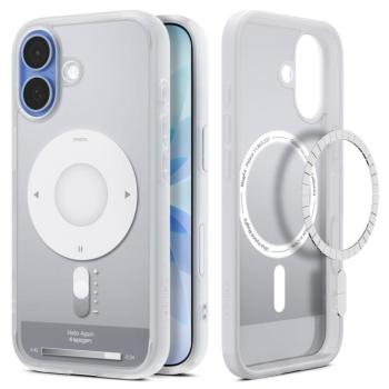 Spigen Ultra Hybrid MagFit Apple iPhone 17 tok, MagSafe, Classic Silver, ezüst kép