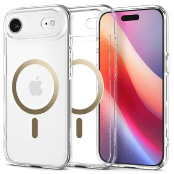 Spigen Ultra Hybrid MagFit Apple iPhone Air (2025) tok, MagSafe, Clear Gold, átlátszó-arany kép