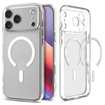 Spigen Ultra Hybrid MagFit Apple iPhone Air (2025) tok, MagSafe, Frost White, átlátszó-fehér kép