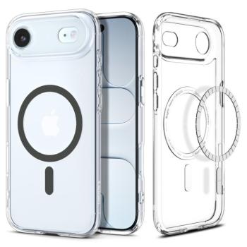 Spigen Ultra Hybrid MagFit Apple iPhone Air (2025) tok, MagSafe, Graphite, átlátszó-szürke kép