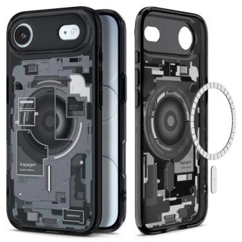 Spigen Ultra Hybrid MagFit Apple iPhone Air (2025) tok, MagSafe, Zero One, fekete kép