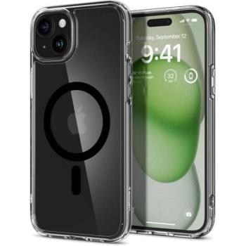 Spigen Ultra Hybrid MagFit iPhone 16 tok, MagSafe, fekete ACS08206 kép