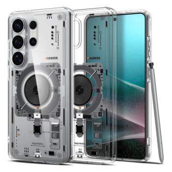 Spigen Ultra Hybrid MagFit Samsung Galaxy S26 Ultra tok, MagSafe, Neo One, átlátszó kép