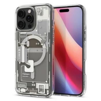 Spigen Ultra Hybrid MagSafe tok iPhone 16 Pro Max - világos zero-one mintás kép
