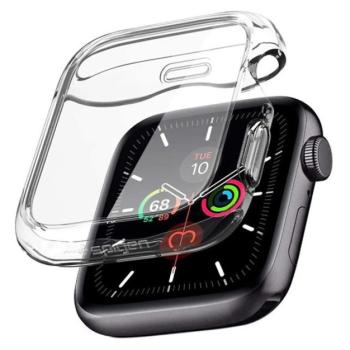 SPIGEN ULTRA HYBRID műanyag óra keret (ütésállóság) ÁTLÁTSZÓ Apple Watch Series SE 44mm, Watch Series SE 2 44mm, Watch Series 6 44mm kép