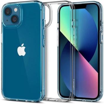 SPIGEN ULTRA HYBRID műanyag telefonvédő (közepesen ütésálló, szilikon légpárnás keret) ÁTLÁTSZÓ Apple iPhone 13 mini kép