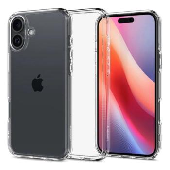 SPIGEN ULTRA HYBRID műanyag telefonvédő (ütésállóság, légpárnás keret) ÁTLÁTSZÓ Apple iPhone 16 Plus kép