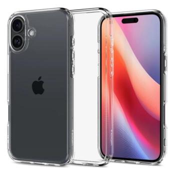 SPIGEN ULTRA HYBRID műanyag telefonvédő (ütésállóság, légpárnás keret) ÁTLÁTSZÓ Apple iPhone 16 kép
