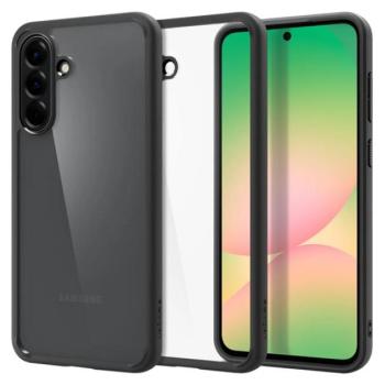 SPIGEN ULTRA HYBRID műanyag telefonvédő (ütésállóság, légpárnás keret) ÁTLÁTSZÓ/FEKETE Samsung Galaxy A56 5G (SM-A566) kép