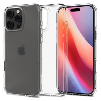 SPIGEN ULTRA HYBRID műanyag telefonvédő (ütésállóság, légpárnás keret, matt) ÁTLÁTSZÓ Apple iPhone 16 Pro Max kép