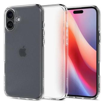 SPIGEN ULTRA HYBRID műanyag telefonvédő (ütésállóság, légpárnás keret, matt) ÁTLÁTSZÓ Apple iPhone 16 kép