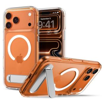 Spigen Ultra Hybrid S MagFit Apple iPhone 17 Pro Max tok, MagSafe, Clear White, átlátszó-fehér kép