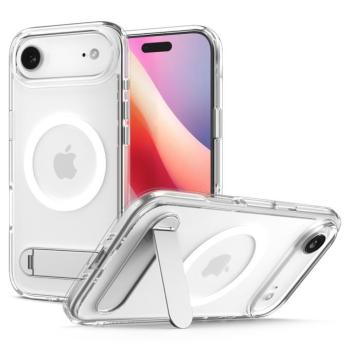 Spigen Ultra Hybrid S MagFit Apple iPhone Air (2025) tok, MagSafe, Clear White, átlátszó-fehér kép