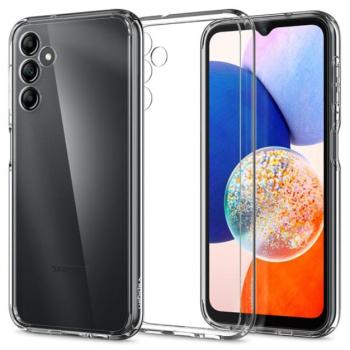 Spigen Ultra Hybrid Samsung Galaxy A14 tok, Crystal Clear, átlátszó kép
