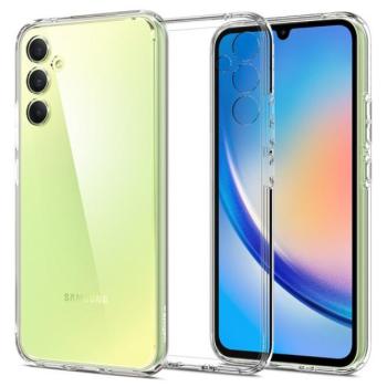Spigen Ultra Hybrid Samsung Galaxy A34 5G tok, Crystal Clear, átlátszó kép