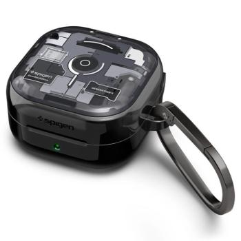 Spigen Ultra Hybrid Samsung Galaxy Buds 4 / Buds 4 Pro tok, Zero One, fekete kép