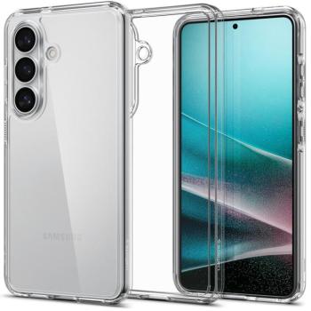 Spigen Ultra Hybrid Samsung Galaxy S26 Plus tok, Crystal Clear, átlátszó kép