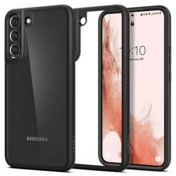 Spigen Ultra Hybrid Samsung S901 S22 matt fekete tok kép