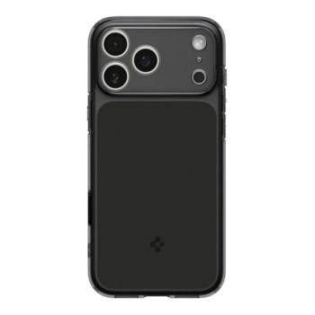 SPIGEN ULTRA HYBRID T MAG műanyag telefonvédő (ütésállóság, légpárnás keret, MagSafe) FEKETE Apple iPhone 17 Pro kép