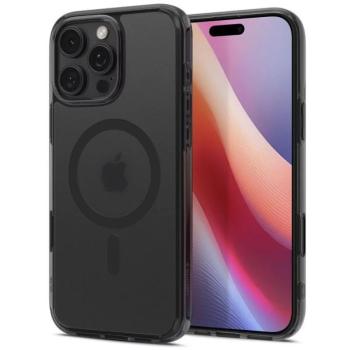 Spigen Ultra Hybrid T MagFit Apple iPhone 16 Pro Max tok, MagSafe, Frost Black, fekete kép