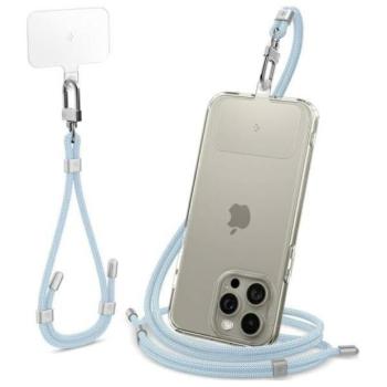 Spigen Universal Strap Set Crossbody &amp; Wrist univerzális nyak- és csuklópánt szett - kék kép