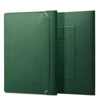 Spigen Valentinus S Laptop Sleeve tok, 16&quot; zöld kép