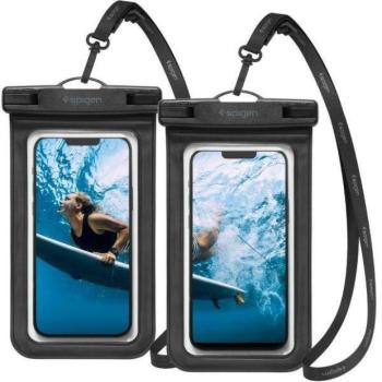 Spigen vízálló tok A601 univerzális 2db fekete kép