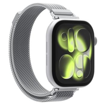 Spigen WBM4 Apple Watch 11 / 10 / 9 / 8 / SE (40 / 41 / 42mm), szíj, ezüst kép