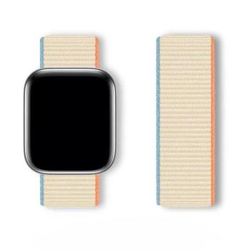Sport Loop csereszíj Apple Watch 42/44/45/46/49mm - bézs kép