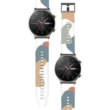 Strap Moro Csereszíj Huawei Watch GT2 Pro csereszíj Camo fekete (3) tok kép