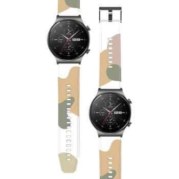 Strap Moro Csereszíj Huawei Watch GT2 Pro csereszíj Camo fekete (7) tok kép