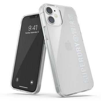 SuperDry Snap iPhone 12 mini átlátszó ezüst tok kép