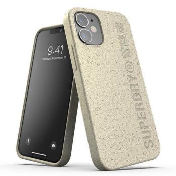 SuperDry Snap iPhone 12 mini biológiailag lebomló homok színű tok kép