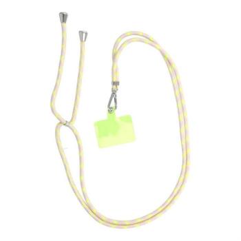 Swing medál A telefon / hosszúság beállítása 82,5 cm -ig / a vállon vagy a nyakon - szürke -sárga kép