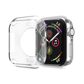 Szilikon keret ÁTLÁTSZÓ Apple Watch Series 3 42mm, Watch Series 2 42mm, Watch Series 1 42mm kép