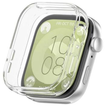 Szilikon keret (BUMPER, ütésálló) ÁTLÁTSZÓ Huawei Watch Fit 3 kép