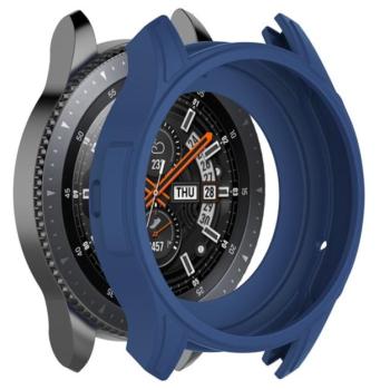 Szilikon keret (BUMPER, ütésálló) SÖTÉTKÉK Samsung Gear S3 Frontier (SM-R760), Galaxy Watch 46mm (SM-R800N) kép