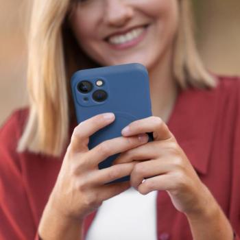 Szilikon Mag Cover tok IPHONE 11 PRO kék kép