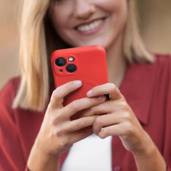 Szilikon Mag Cover tok IPHONE 11 PRO piros kép