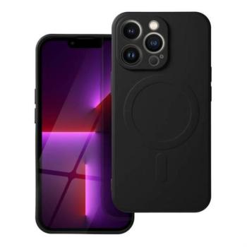 Szilikon Mag Cover tok Magsafe kompatibilis SAMSUNG S24 fekete kép