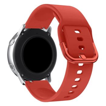 Szilikon szíj TYS okosórához univerzális 20mm piros kép