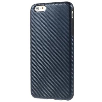 Szilikon telefonvédő (karbon minta) SÖTÉTKÉK Apple iPhone 6S Plus 5.5, Apple iPhone 6 Plus 5.5 kép