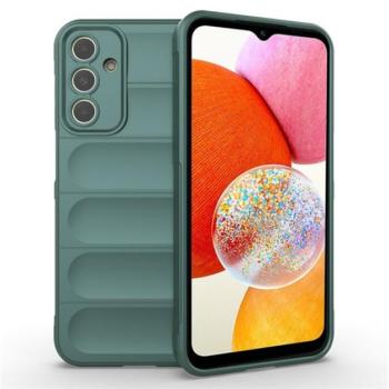 Szilikon telefonvédő (közepesen ütésálló, kamera védelem, 3D minta) SÖTÉTZÖLD Samsung Galaxy A15 (SM-A155), Galaxy A15 5G (SM-A156) kép