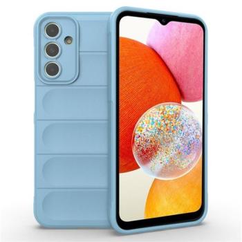 Szilikon telefonvédő (közepesen ütésálló, kamera védelem, 3D minta) VILÁGOSKÉK Samsung Galaxy A15 (SM-A155), Galaxy A15 5G (SM-A156) kép