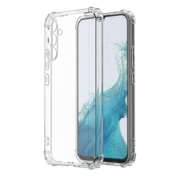 Szilikon telefonvédő (közepesen ütésálló, légpárnás keret) ÁTLÁTSZÓ Samsung Galaxy A34 5G (SM-A346) kép